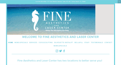 Desktop Screenshot of fineaesthetics.com